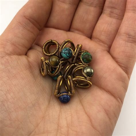 gold dreadlock beads|how to make dreadlock beads.